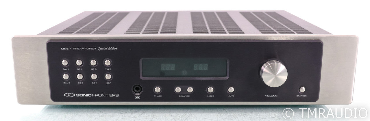 Sonic Frontiers Line 1 Special Edition Stereo Tube Preamplifier; Remote; L1SE