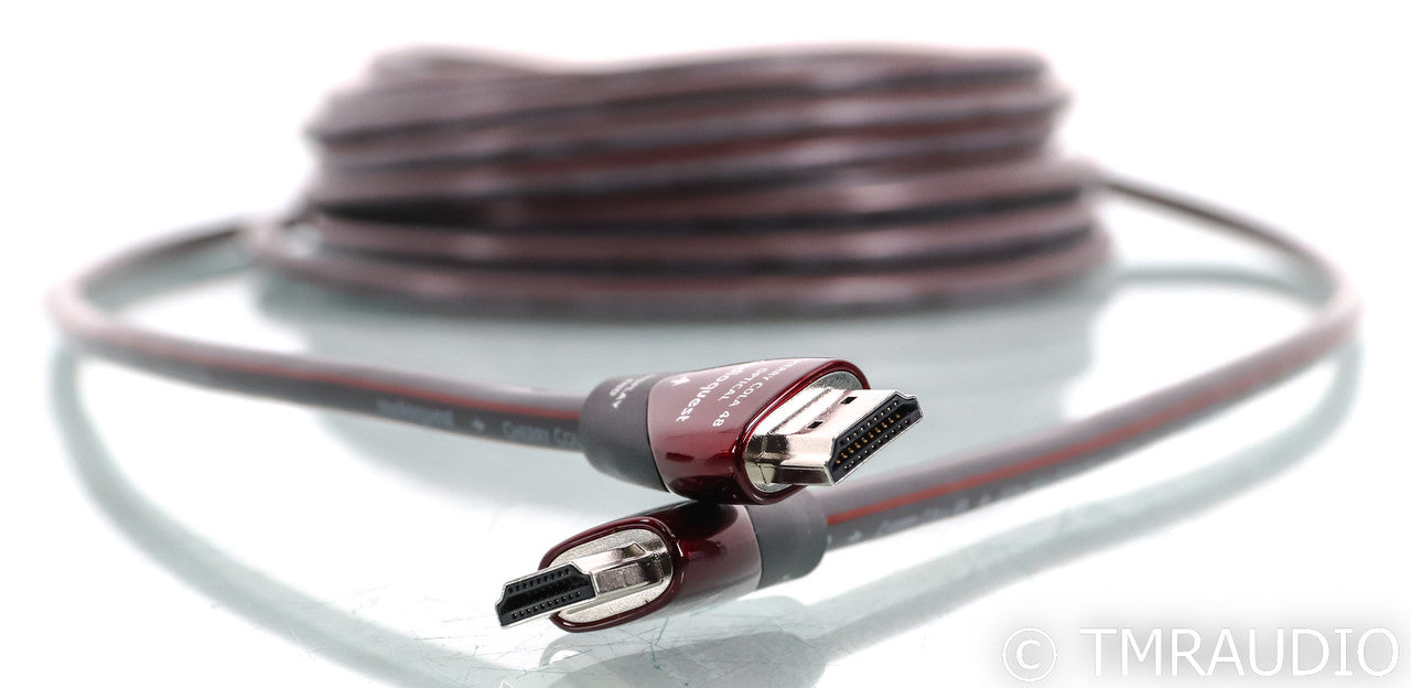 AudioQuest Cherry Cola 48 Optical HDMI Cable; 10m Digital Interconnect (Open Box)