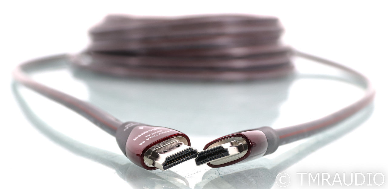 AudioQuest Cherry Cola 48 Optical HDMI Cable; 10m Digital Interconnect (Open Box)