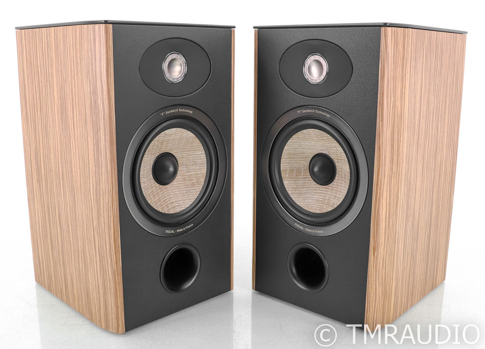 Focal Aria 906 Bookshelf Speakers; Walnut Pair