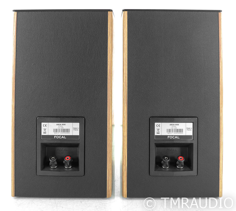 Focal Aria 906 Bookshelf Speakers; Walnut Pair