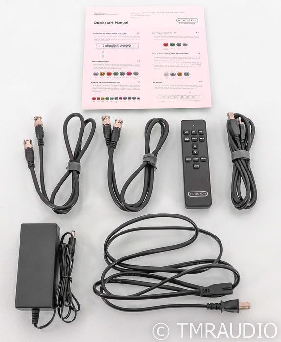 Chord Electronics Hugo Mscaler Digital Upsampler; Remote; USB; Black