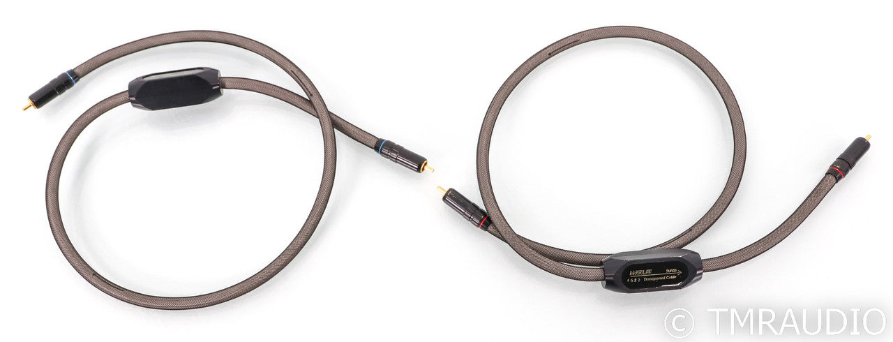 Transparent Audio MusicLink Super RCA Cables; 1m Pair Interconnects