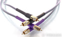 Analysis Plus Solo Crystal Oval RCA Cables; 1.5m Pair Interconnects