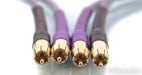Analysis Plus Solo Crystal Oval RCA Cables; 1.5m Pair Interconnects