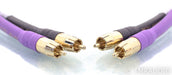 Analysis Plus Solo Crystal Oval RCA Cables; 1m Pair Interconnects