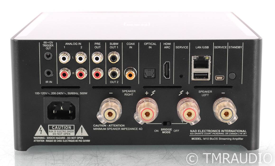 NAD M10 V1 Wireless Streaming Integrated Amplifier; M-10; BluOS
