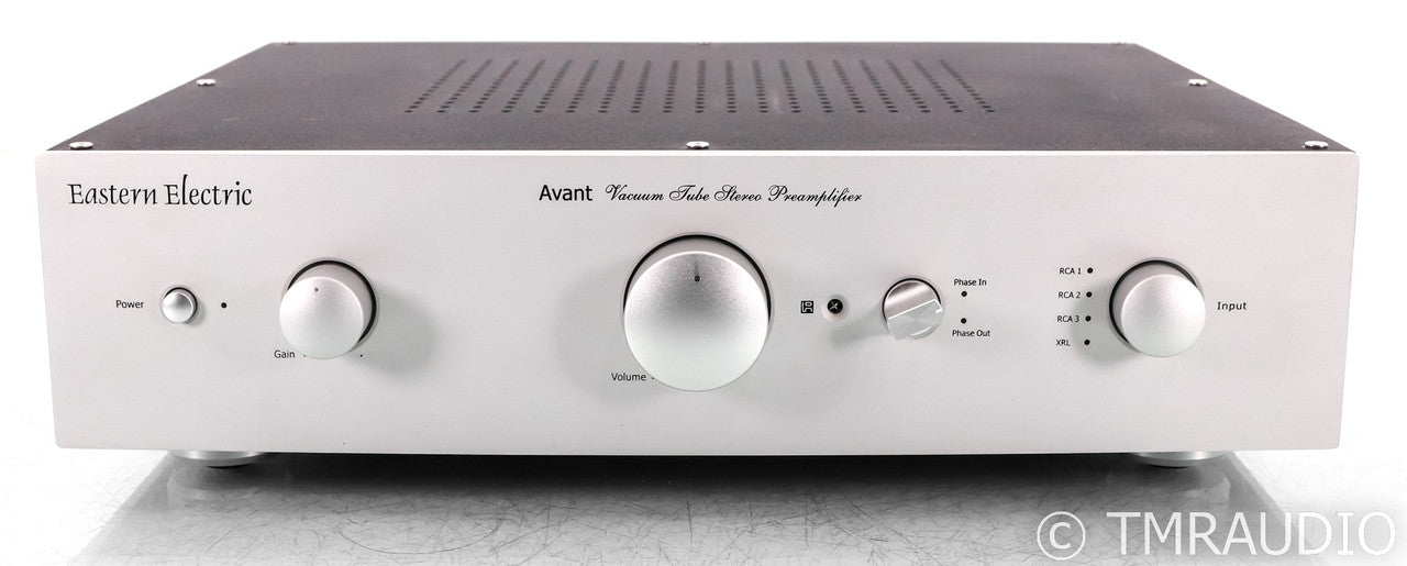 Eastern Electric Avant Stereo Tube Preamplifier; Remote; Silver — The ...