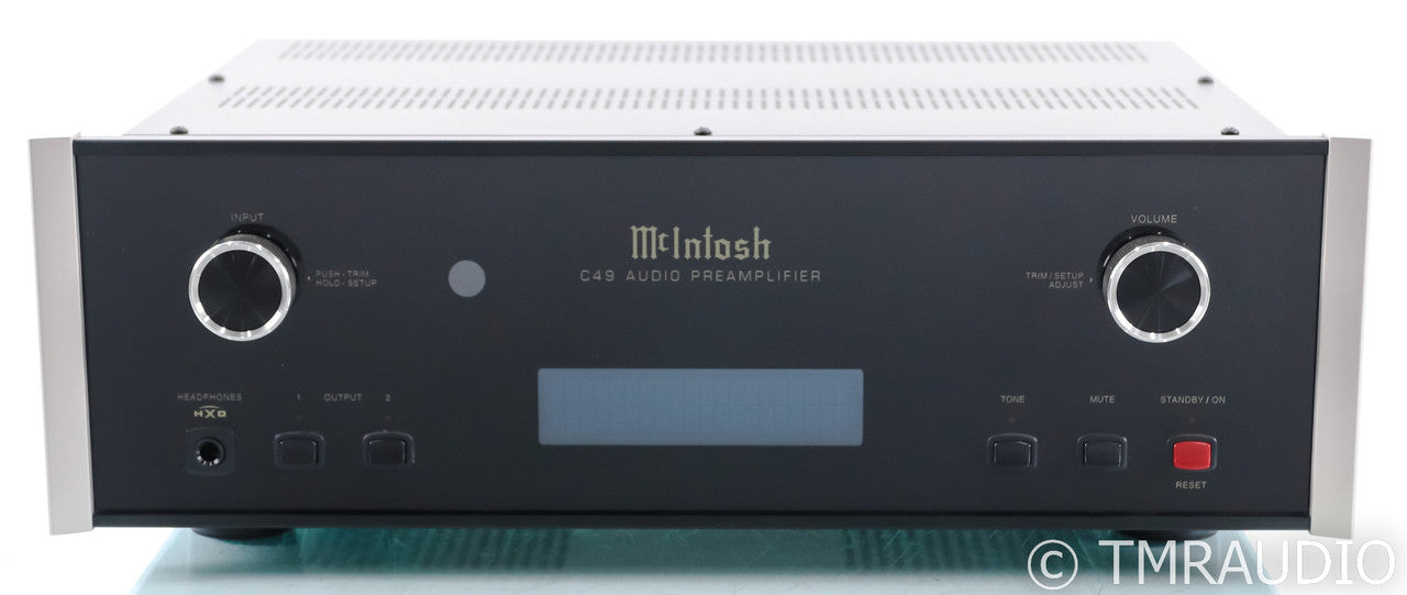 McIntosh C49 Stereo Preamplifier; C-49; Remote; MM / MC Phono