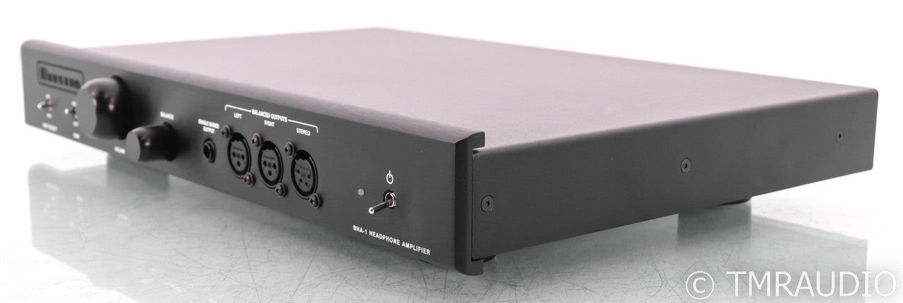 Bryston BHA-1 Headphone Amplifier; Black; BHA1; 17" Faceplate