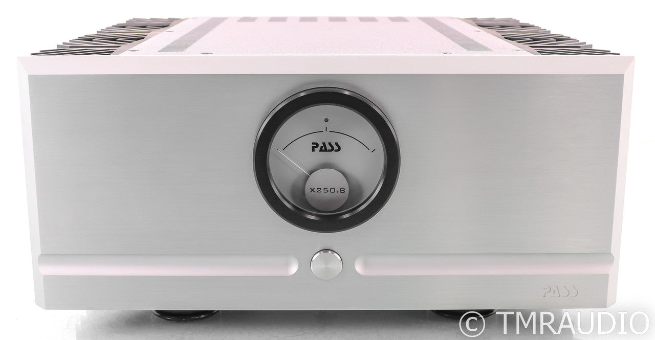Pass Labs X250.8 Stereo Power Amplifier; X-250.8; Silver