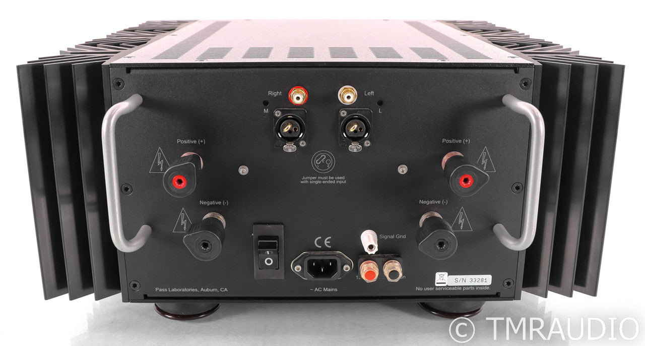 Pass Labs X250.8 Stereo Power Amplifier; X-250.8; Silver