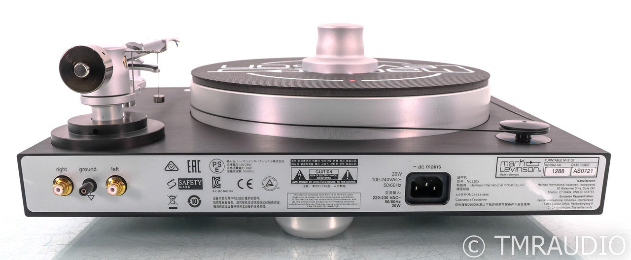 Mark Levinson No. 5105 Belt Drive Turntable; (No Cartridge)