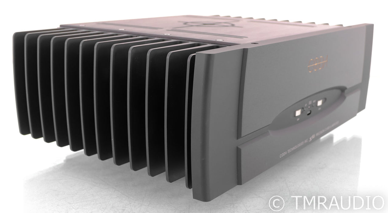 Coda S5.5 Stereo Power Amplifier; Black; S-5.5