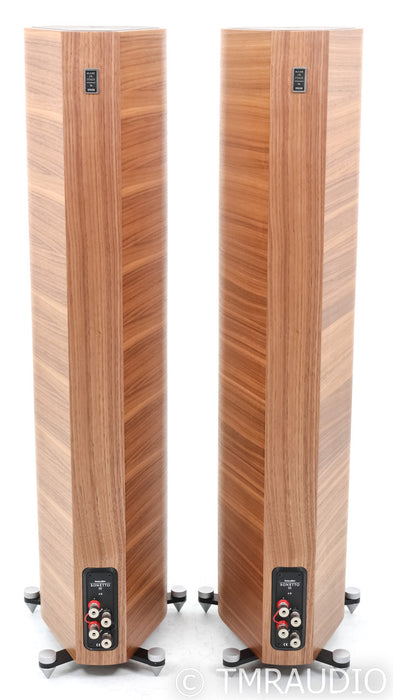 Sonus Faber Sonetto III Floorstanding Speakers; Walnut Pair