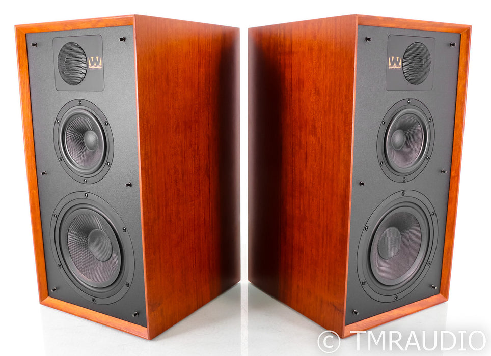 Wharfedale Linton 85th Anniversary Bookshelf Speakers; Mahogany Pair
