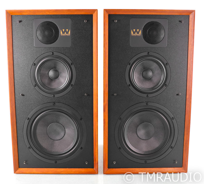 Wharfedale Linton 85th Anniversary Bookshelf Speakers; Mahogany Pair