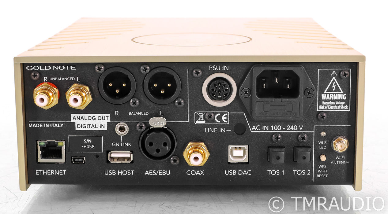 Gold Note DS-10 DAC; DS10; Remote; Bluetooth
