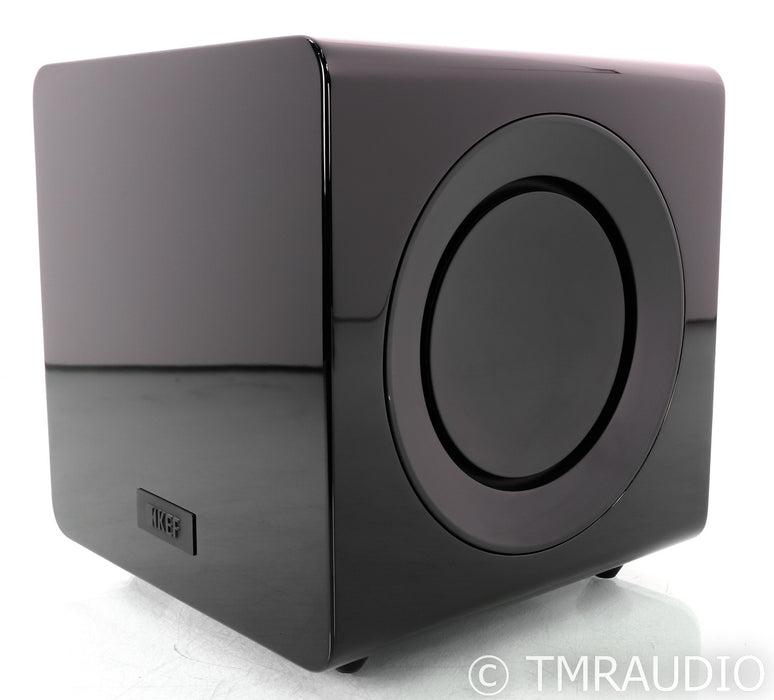 KEF KF92 Dual 9" Powered Subwoofer; KF-92; Gloss Black
