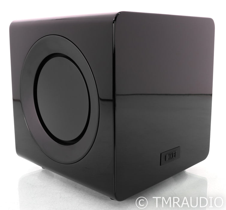 KEF KF92 Dual 9" Powered Subwoofer; KF-92; Gloss Black