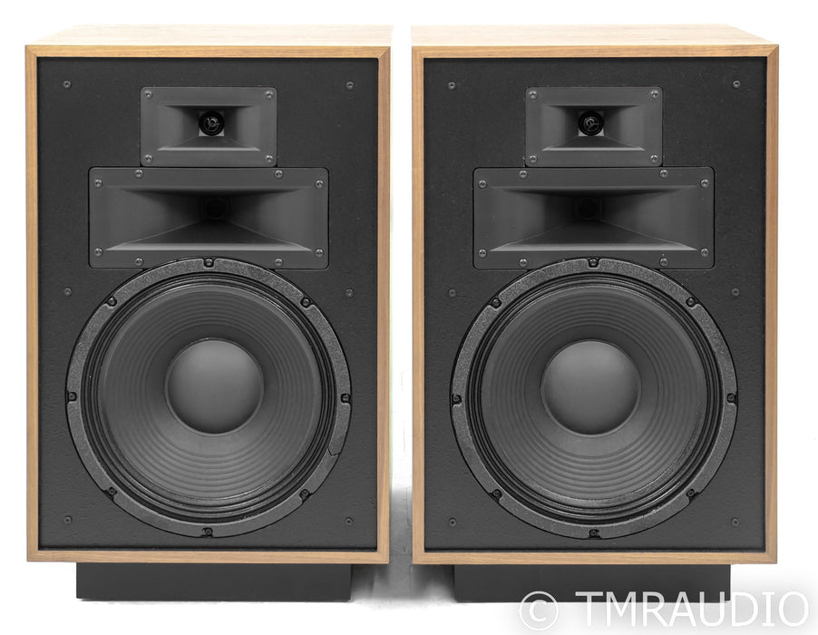 Klipsch Heresy IV Floorstanding Speakers; American Walnut Pair; Heresy 4
