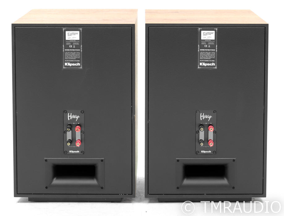 Klipsch Heresy IV Floorstanding Speakers; American Walnut Pair; Heresy 4
