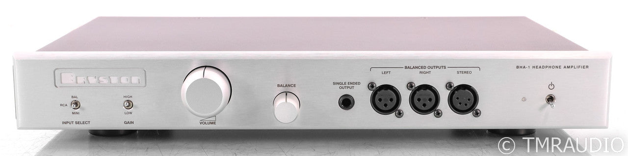 Bryston BHA-1 Headphone Amplifier; BHA1; Silver; 17"