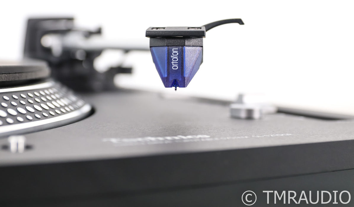 Technics SL-1210GR Direct-Drive Turntable; Ortofon 2M Blue; Black
