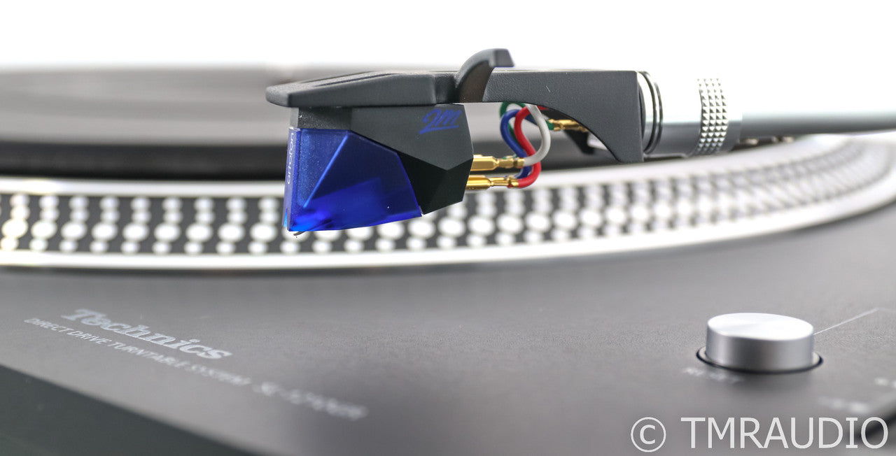 Technics SL-1210GR Direct-Drive Turntable; Ortofon 2M Blue; Black