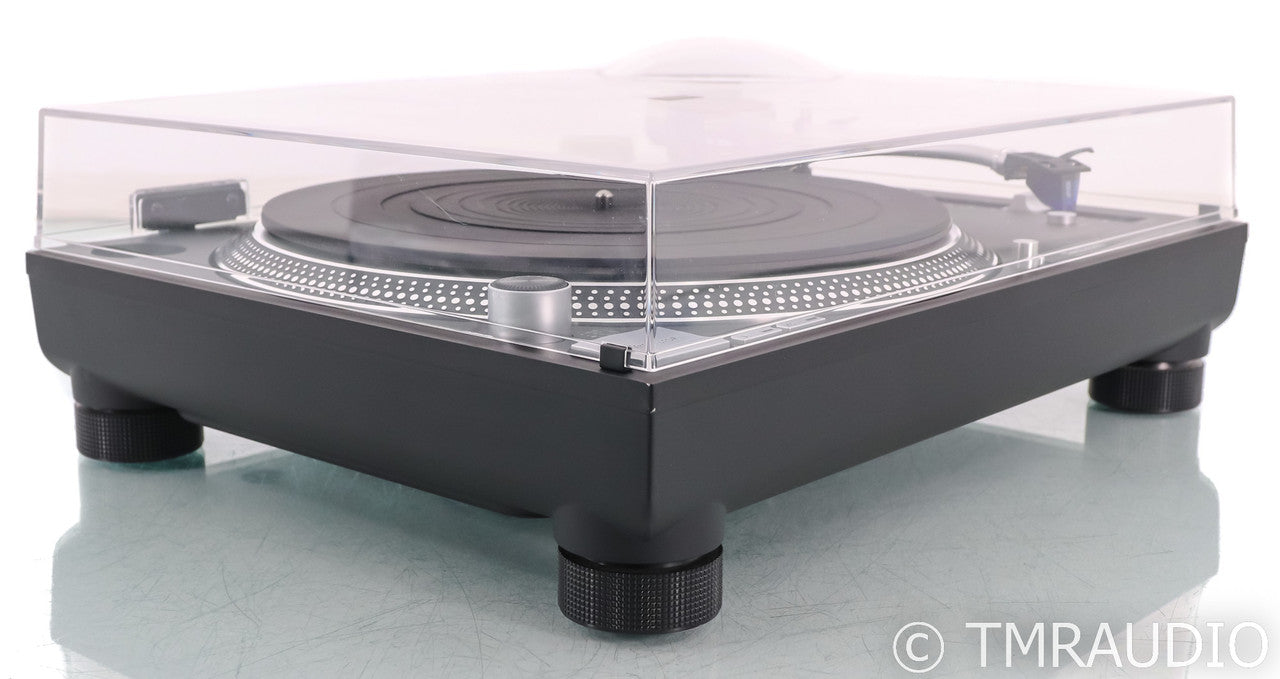 Technics SL-1210GR Direct-Drive Turntable; Ortofon 2M Blue; Black
