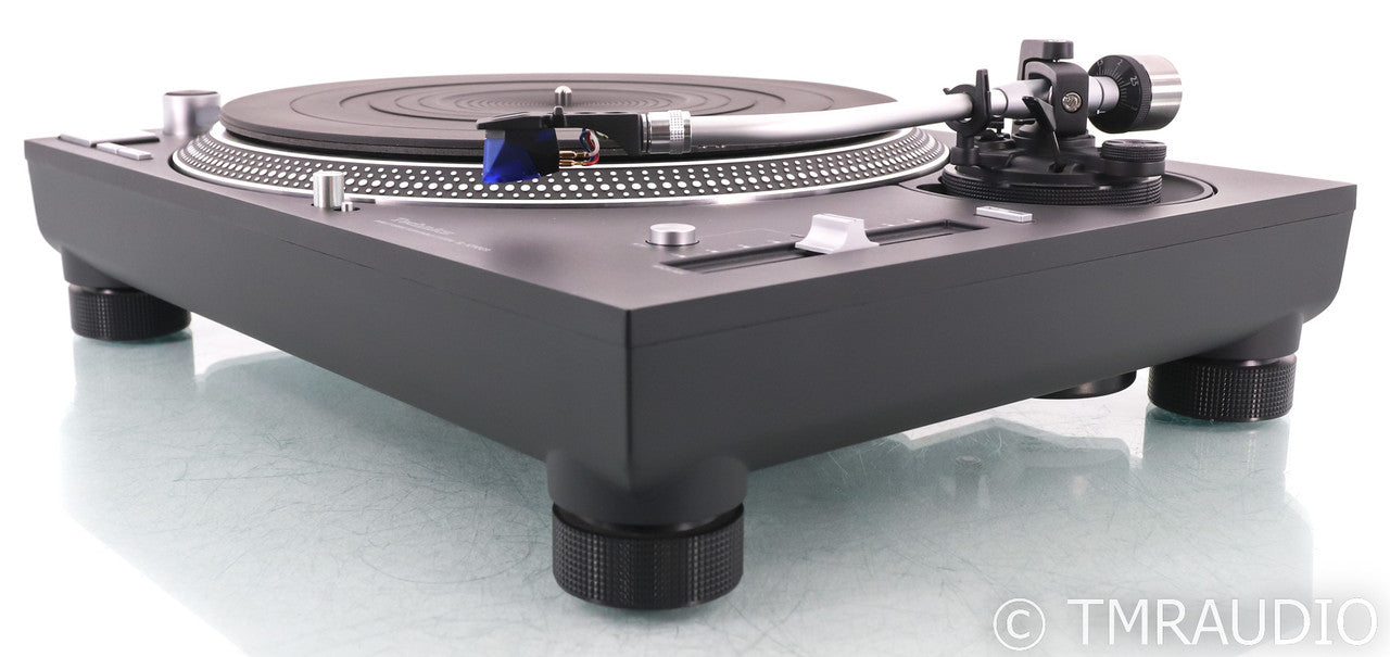 Technics SL-1210GR Direct-Drive Turntable; Ortofon 2M Blue; Black