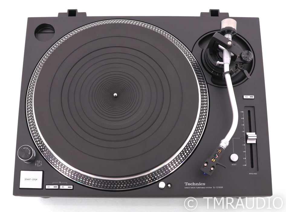 Technics SL-1210GR Direct-Drive Turntable; Ortofon 2M Blue; Black