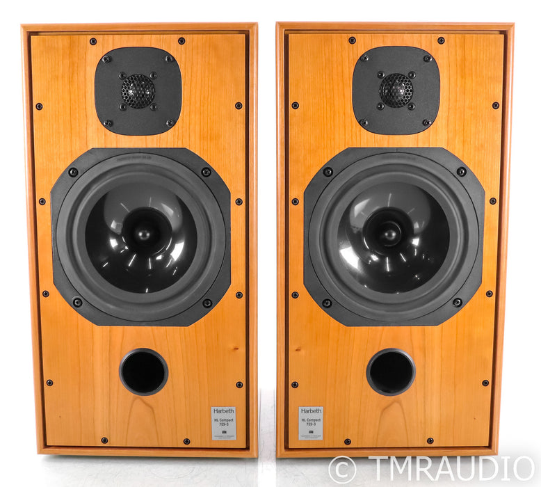 Harbeth HL Compact 7ES-3 Bookshelf Speakers; Cherry Pair; 7ES3