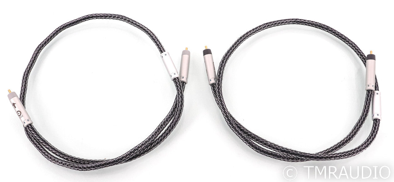 Ansuz Acoustics Signalz C2 RCA Cables; 1m Pair Interconnects