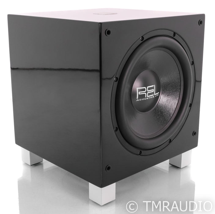 REL T/7 8" Powered Subwoofer; Black; T7