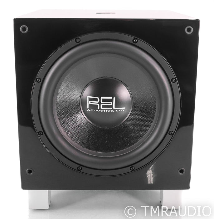 REL T/7 8" Powered Subwoofer; Black; T7