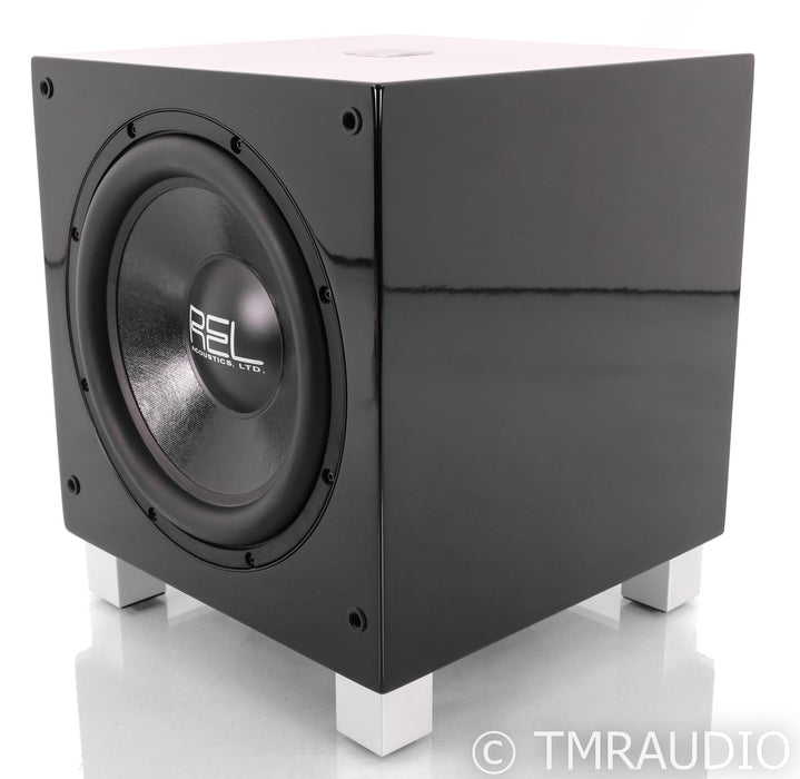REL T/7 8" Powered Subwoofer; Black; T7