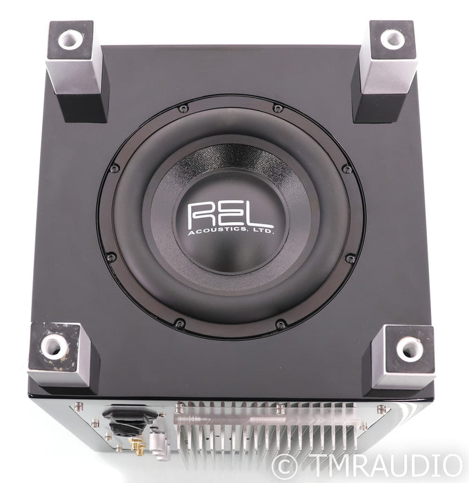 REL T/7 8" Powered Subwoofer; Black; T7