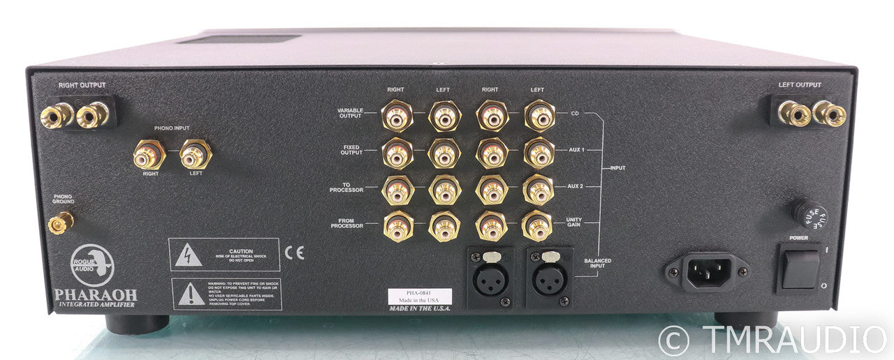 Rogue Audio Pharaoh Hybrid Stereo Integrated Amplifier; Remote; MM / MC Phono