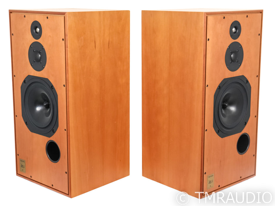 Harbeth Super HL5 Plus Bookshelf Speakers; Super HL5+; Cherry Pair
