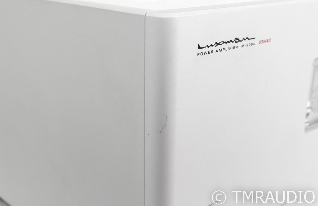 Luxman M-900u Stereo Power Amplifier; M900u; Silver
