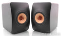 KEF LS50 Wireless II Powered Bookshelf Speakers; Carbon Black Pair