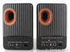 KEF LS50 Wireless II Powered Bookshelf Speakers; Carbon Black Pair