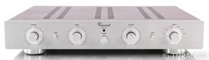 Vincent Audio SA-32 Stereo Tube Hybrid Preamplifier; Remote; Silver; SA32