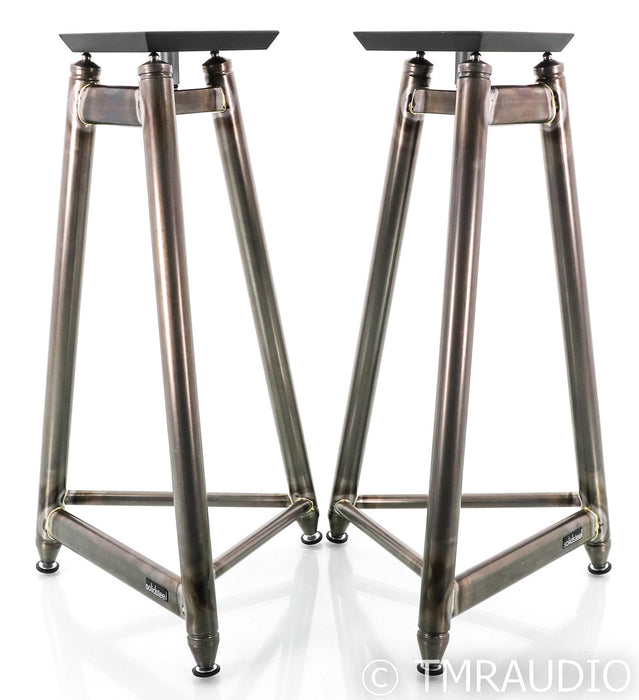 Solidsteel SS-6 24" Tripod Frame Speaker Stands; SS6; Black Pair