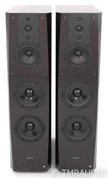 Sony SS-NA2ES Floorstanding Speakers; Gloss Wood Pair; SSNA2ES
