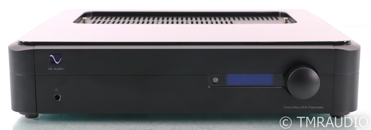 PS Audio BHK Signature Stereo Tube Hybrid Preamplifier; Remote; Black (Used)