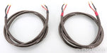 Straight Wire Black Silc Speaker Cables; 3m Pair