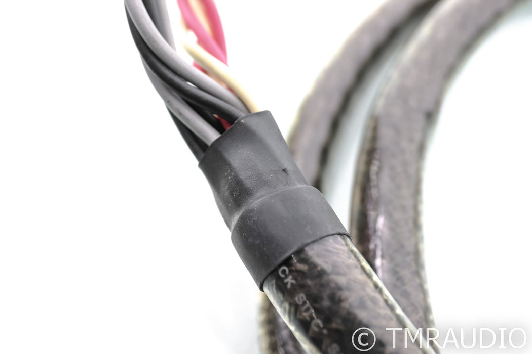 Straight Wire Black Silc Speaker Cables; 3m Pair