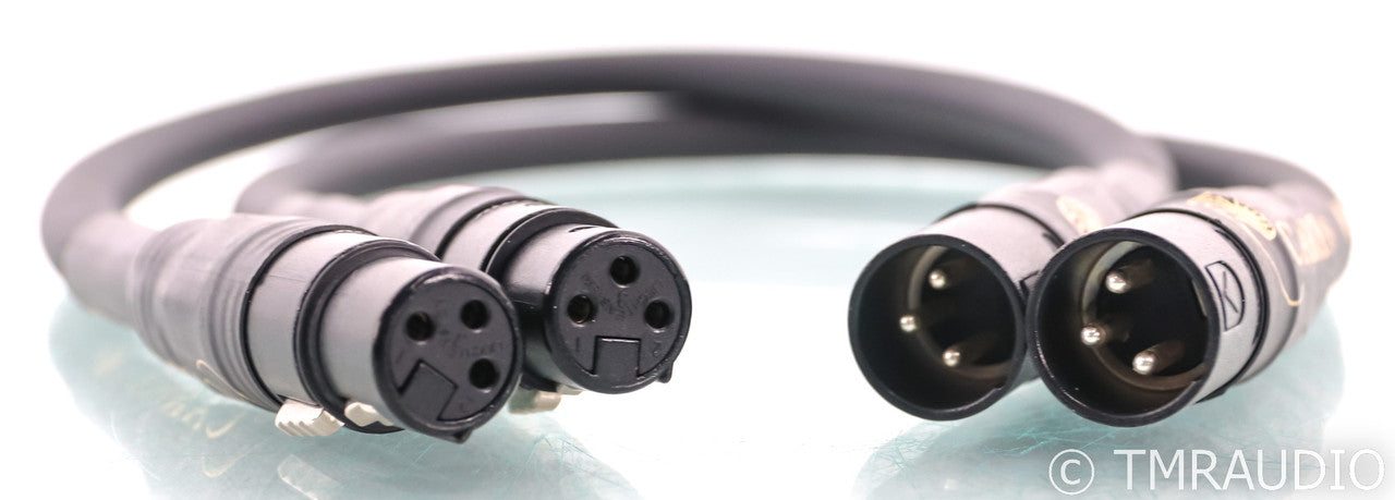 Cardas Golden Reference XLR Cables; 0.5m Pair Balanced Interconnects